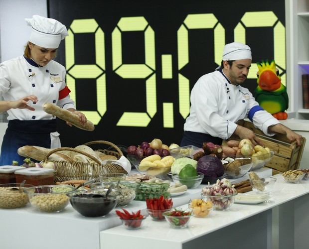 Prova final do Super Chef (Foto: Raphael Dias/ TV Globo)