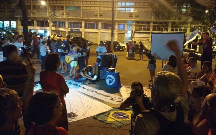 Cuiabá, MT, manifesto, Dilma