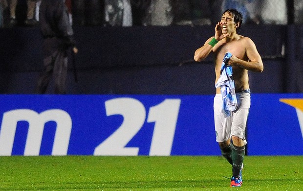 Palmeiras x Grêmio, Valdivia (Foto: Marcos Ribolli  / Globoesporte.com)