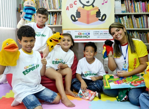 O Viva a Leitura oferece um espaço cultural dedicado ao universo literário infanto-juvenil (Foto: Divulgação)