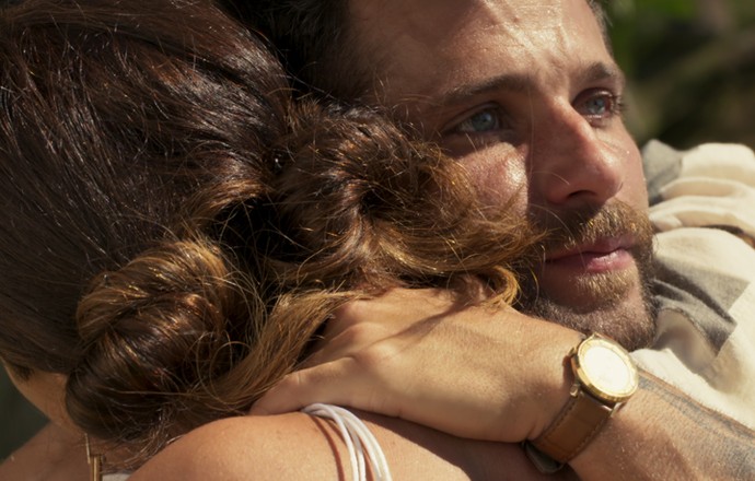 Mario fica arrasado com as palavras da amiga (Foto: TV Globo)