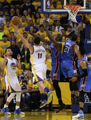Golden State Warriors x Oklahoma City Thunder - Jogo 5 (Foto: Getty Images) Golden State Warriors x Oklahoma City Thunder - Jogo 5 (Foto: Getty Images)
