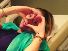 Luana Piovani mostra resultado de ultrassonografia em vídeo