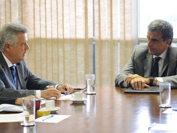 O governador do Distrito Federal, Rodrigo Rollemberg, e o ministro da Justiça, José Eduardo Cardozo (Foto: Andre Borges/Agência Brasília)