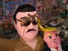 Loja no México cria pinhata de 'El Chapo' com Trump em lata de lixo