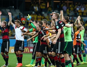 Jogadores da Alemanha x Brasil, Mineirão (Foto: André Durão / Globoesporte.com)