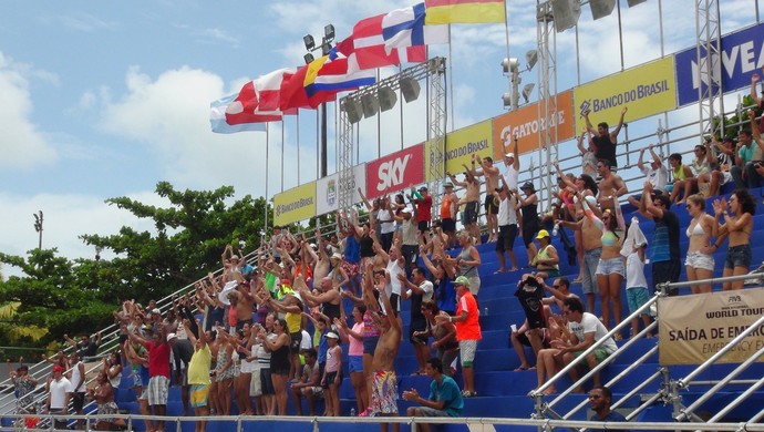 Circuito Mundial de vôlei de Praia - Maceió Open (Foto: Estéfane Padilha/ GloboEsporte.com)