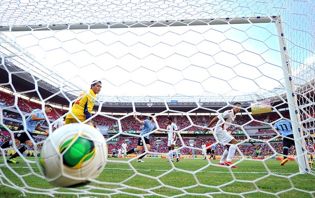 Abel Hernandez gol Uruguai jogo Taiti (Foto: Getty Images)