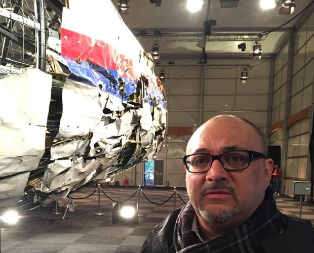 Claudio Manoel perdeu marido em queda de avião na Ucrânia, em julho de 2014 (Foto: Claudio Manoel Villaça Vanetta/Arquivo pessoal) Claudio Manoel perdeu marido em queda de avião na Ucrânia, em julho de 2014 (Foto: Claudio Manoel Villaça Vanetta/Arquivo pessoal)
