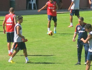 luxemburgo igor julião fluminense (Foto: Edgard Maciel de Sá)