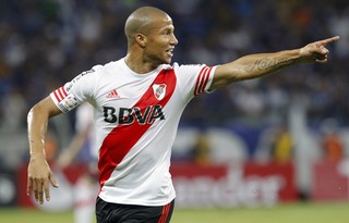 Sánchez River Plate (Foto: Washington Alves / Reuters)