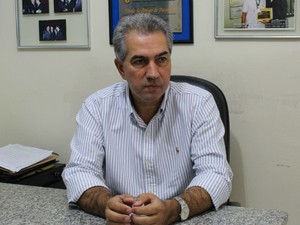 Governador de Mato Grosso do Sul, Reinaldo Azambuja (PSDB) (Foto: Adriel Mattos/G1 MS)