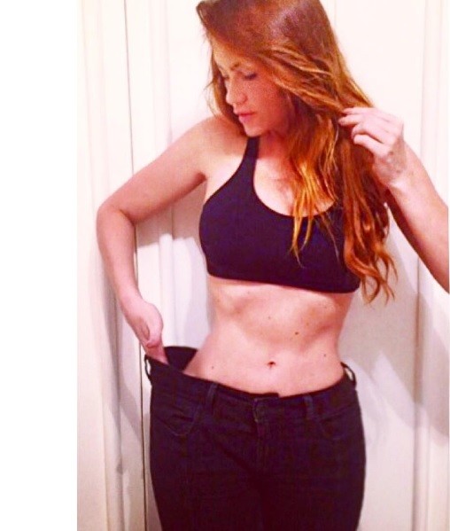 Ellen Rocche depois de emagrecer oito quilos (Foto: Reprodução / Instagram)
