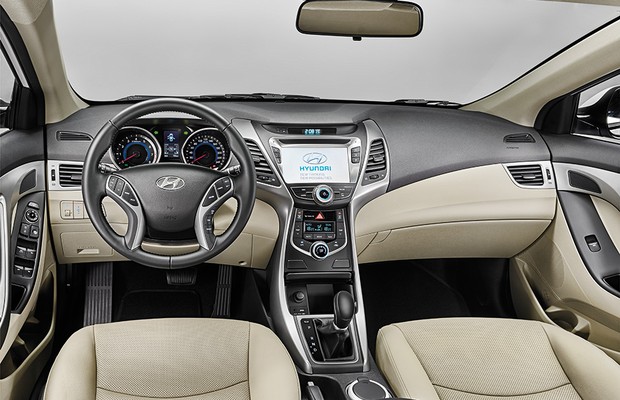 Hyundai Elantra 2016 interior