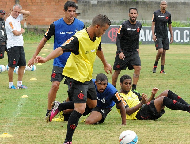 dorival junior flamengo   (Foto: Fernando Azevedo / Fla Imagem)