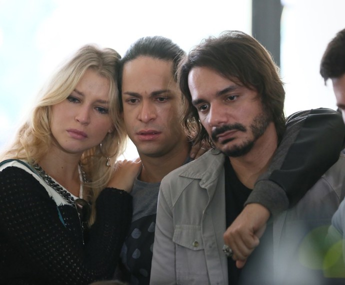 Rhaisa Batista, Rainer Cadete e João Cunha também participaram da sequência (Foto: Isabella Pinheiro/Gshow)