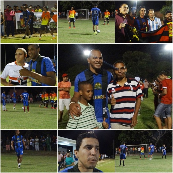 jogo beneficente em Angelim, PE (Foto: André Ráguine / GloboEsporte.com)