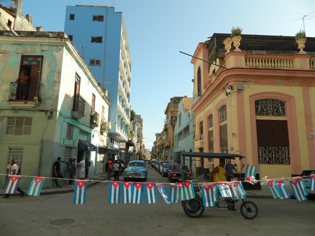 Centro de Havana (Foto: Gabriela Gasparin/G1)