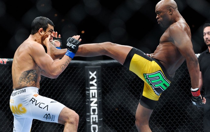 ufc anderson silva vitor belfort (Foto: Agência Getty Images)