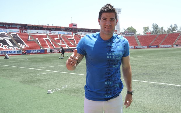 Greg Garza, jogador do Tijuana (Foto: Alexandre Lozetti)