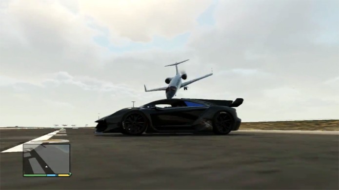 Aviões perseguirão o jogador e tentarão bater nele, muitas vezes explodindo no caminho (Foto: Reprodução: YouTube)