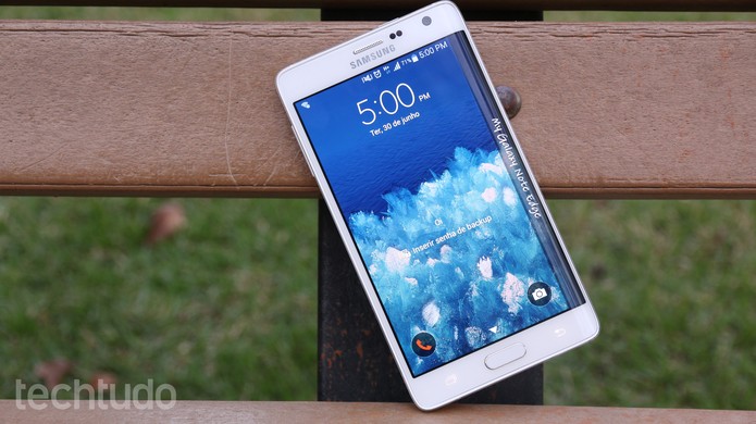 Galaxy Note Edge (Foto: Lucas Mendes/TechTudo) Galaxy Note Edge (Foto: Lucas Mendes/TechTudo)