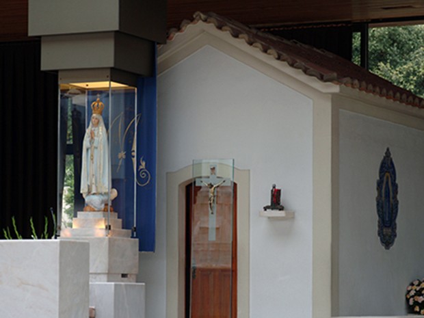 A Capelinha das Aparições original, localizada em Fátima, e que vai ganhar réplica em Natal (Foto: Divulgação/Site oficial do Santuário de Fátima)