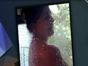 Roberta Miranda no banho (Foto: Arquivo Pessoal)
