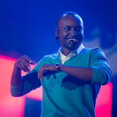 Thiaguinho e Sambô (Foto: Flavio Moraes/G1)