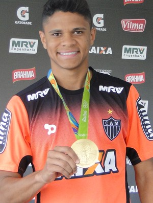 Douglas Santos, lateral-esquerdo do Atlético-MG (Foto: Fernando Martins Y Miguel)