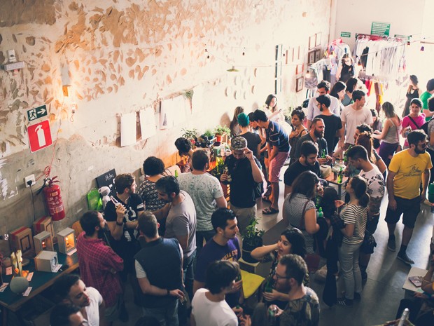 Feira da Benfeitoria, em Belo Horizonte, abre espaço para artistas independentes e jovens empreendedores (Foto: Magê Monteiro/Divulgação)
