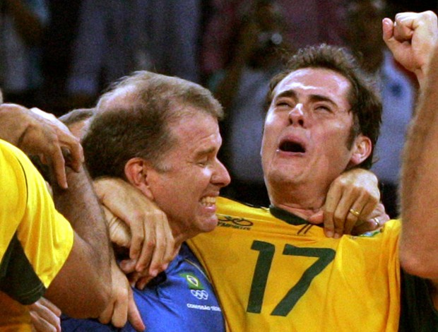ricardinho bernardinho seleção brasileira vôlei (Foto: Reuters)