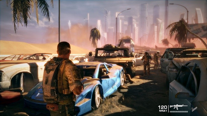Em um clima parecido com Apocalypse Now, Spec Ops: The Line também é uma adaptação de No coração das trevas (Foto: Divulgação)