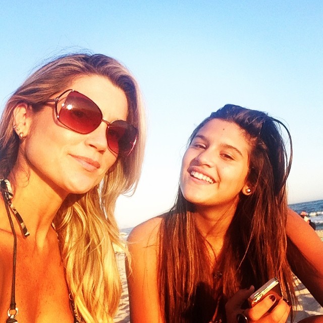Flávia Alessandra e a filha mais velha, Giulia (Foto: Reprodução/Instagram) Flávia Alessandra e a filha mais velha, Giulia (Foto: Reprodução/Instagram)