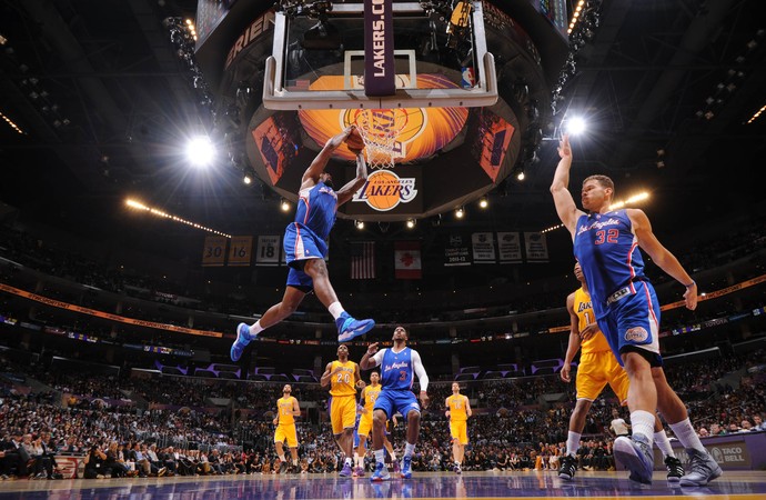 DeAndre Jordan, Clippers x Lakers (Foto: Getty)