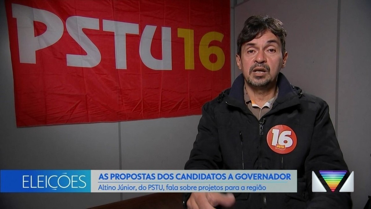 Link Vanguarda Exibe Entrevista Altino Junior Candidato Do Pstu Ao