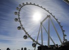 Roda-gigante mais alta do mundo está em Las Vegas (AP Photo/David Becker)