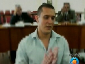 Eduardo, acusado de estupro coletivo em Queimadas, PB (Foto: Reprodução/TV Paraíba)