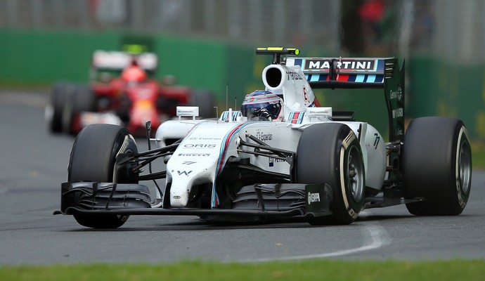 O finlandês Valtteri Bottas superou pneu furado e acabou corrida no quinto lugar (Foto: Getty Images)