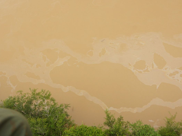 Laudo apontando a causa do vazamento não tem data para ser concluído (Foto: Divulgação/Ibama)