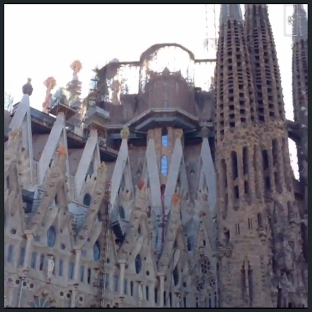 Sagrada Família (Foto: Reprodução/Instagram)