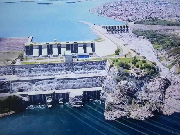 Ator desapareceu no rio próximo da Usina Hidrelétrica de Xingó (Foto: Reprodução/TV Sergipe)