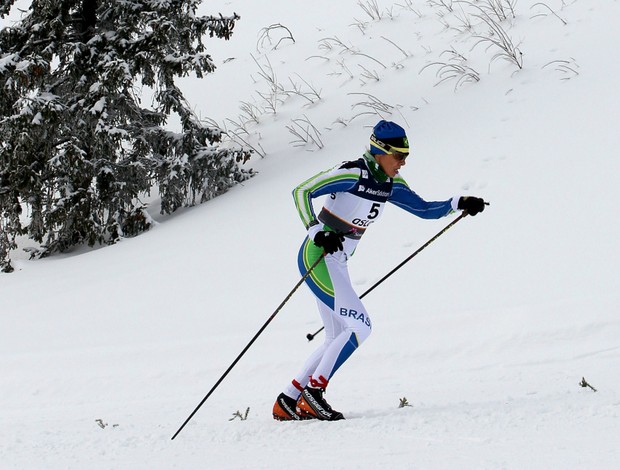 Neve esqui cross country Jaqueline Mourão (Foto: Getty Images)