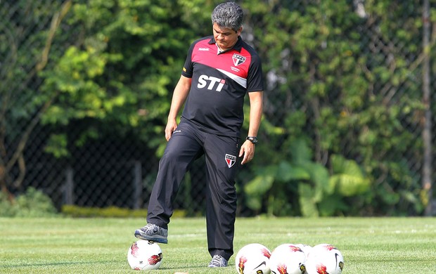 Ney Franco, treino do São Paulo (Foto: Vipcomm)