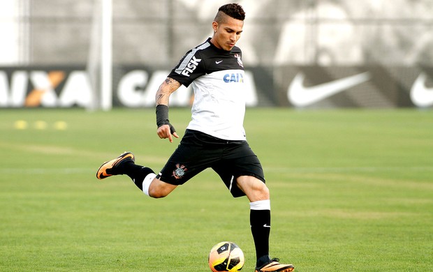 Guerrero treino Corinthians (Foto: Daniel Augusto Jr. / Ag. Corinthians)