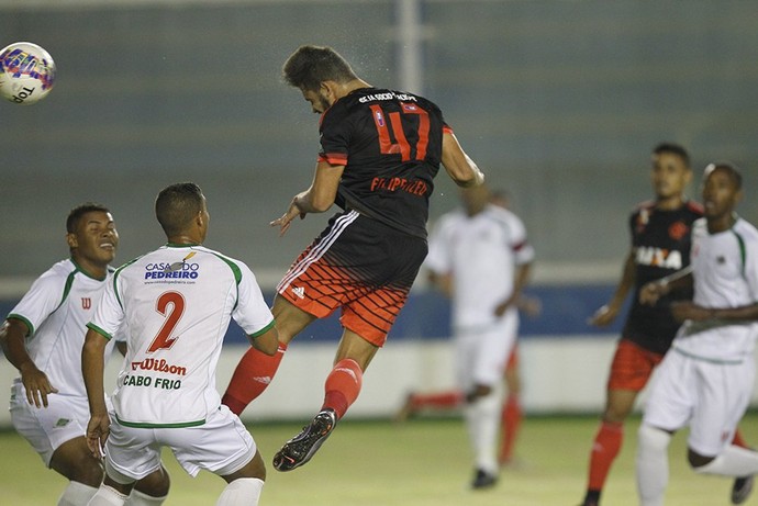 Felipe Vizeu - Flamengo - gol (Foto: Reprodução/Twitter)