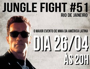 Pôster Jungle Fight 51 Schwarzenegger (Foto: Divulgação)