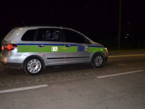 Táxi da cidade de Campos dos Goytacazes (Foto: Letícia Bucker / G1)