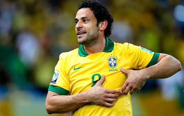 Fred brasil gol espanha copa das confederações (Foto: Agência Reuters)