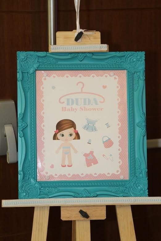 Decoração do chá de bebê de Henri Castelli e da namorada, Juliana Despirito (Foto: Thiago Duran / AgNews)